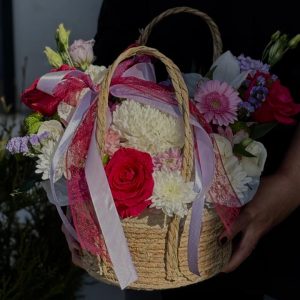 Большой букет в корзине на день рождения купить в Гомеле | Fizalis.by