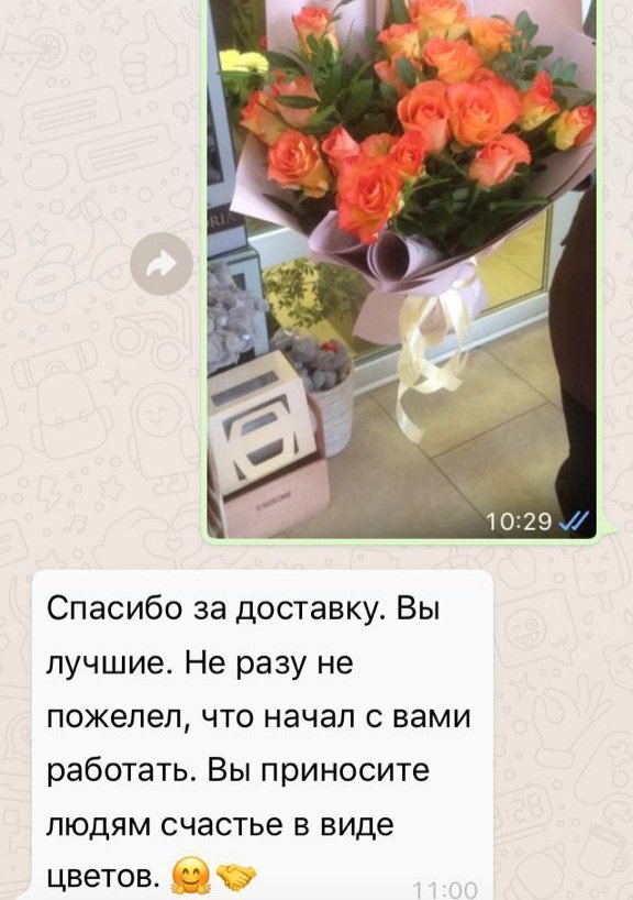 Отзыв о сервисе салона цветов Fizalis | Fizalis.by