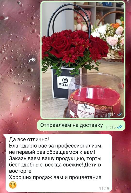 Клиент доволен сервисом Fizalis | Fizalis.by