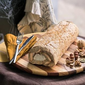 Меренговый рулет с ягодной начинкой купить с доставкой в Гомеле, торт-рулет