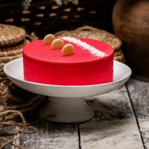 Торт Красный бархат с ягодной начинкой и кремом чиз на заказ в Гомеле | Fizalis.by