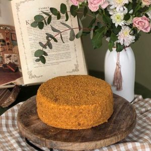 Торт Медовый на медовых коржах со сливочным кремом на заказ в Гомеле | Fizalis.by