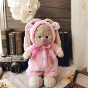 Зайка Ми в меховом комбинезоне